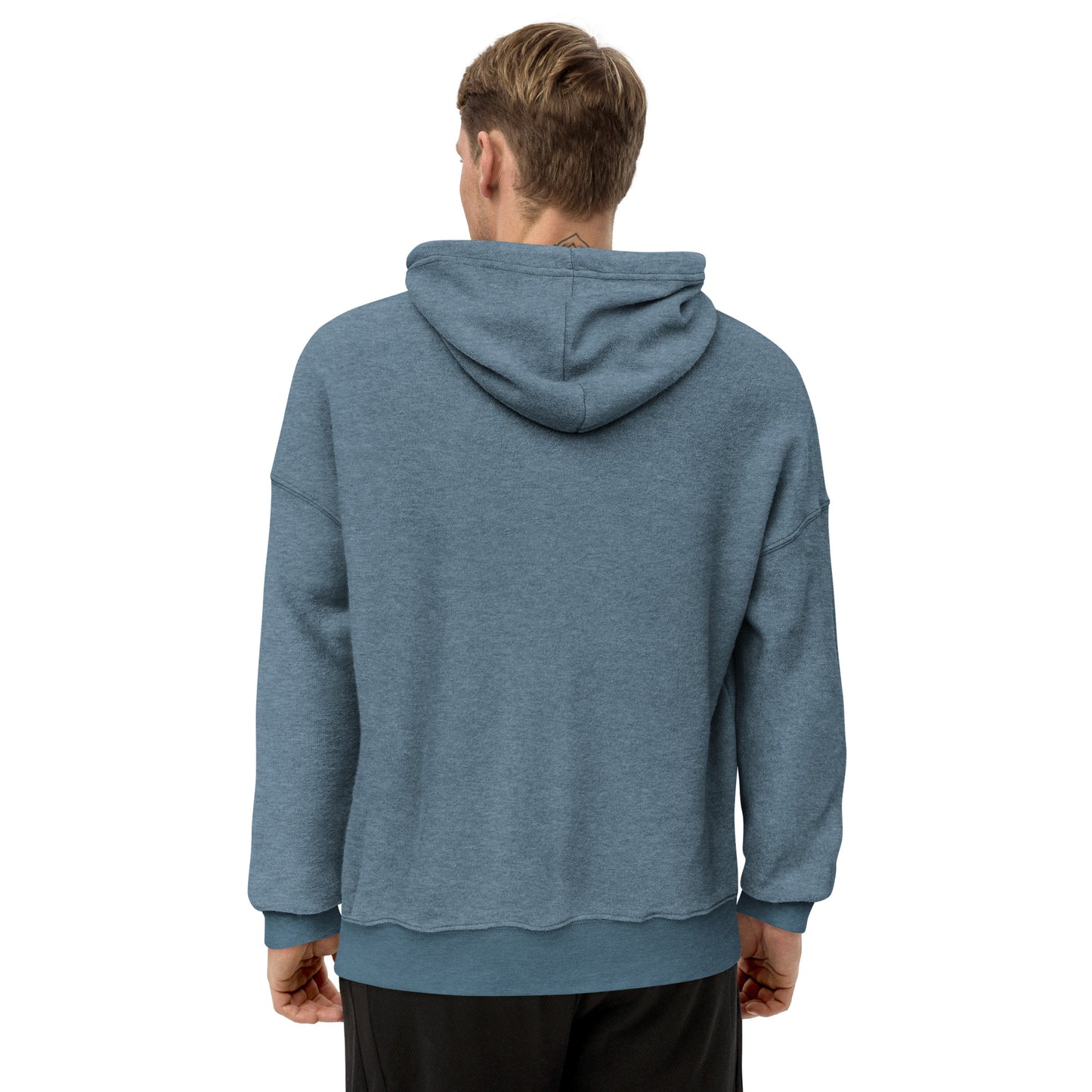 District Tuition Unisex sueded fleece hoodie